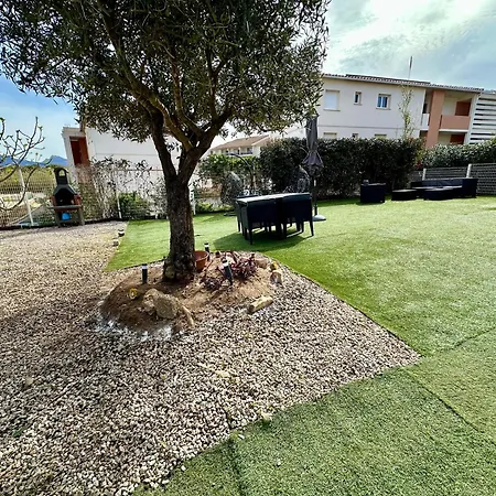 Cardellina - Rez-de-jardin , Parking Prive - 6 Couchages, Centre & A Pied Apartament Calvi (Corsica)